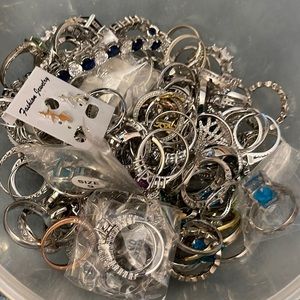A bowl of Jewelry